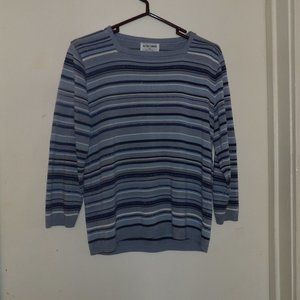 Alfred Dunner Glitter Sweater Sz S